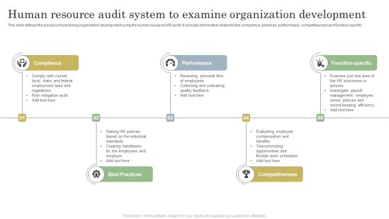 Human Resource Audit System To Examine Organization Development Formats PDF Human Resource Audit System To Examine Organization Development Formats PDF