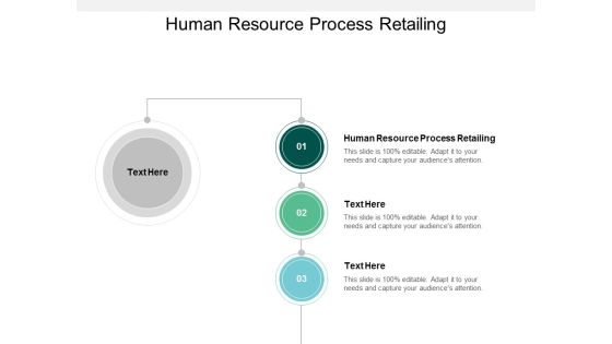 Human Resource Process Retailing Ppt PowerPoint Presentation Show Ideas Cpb