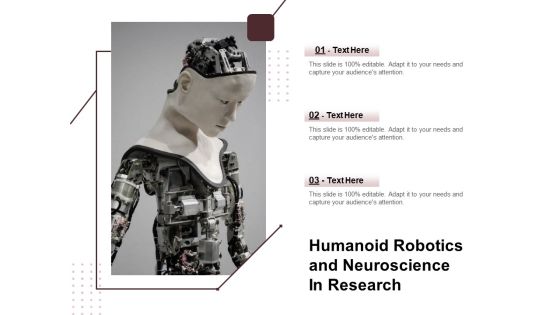 Humanoid Robotics And Neuroscience In Research Ppt PowerPoint Presentation File Maker PDF