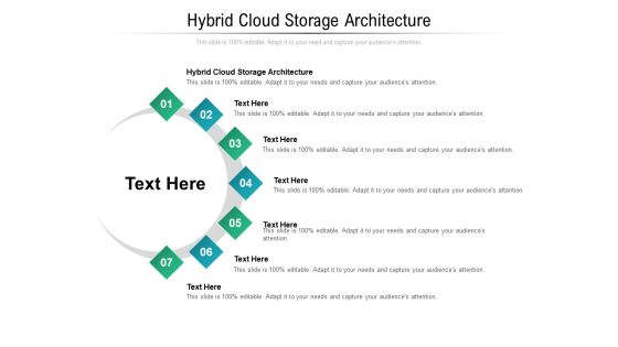 Hybrid Cloud Storage Architecture Ppt PowerPoint Presentation Ideas Portfolio Cpb Pdf