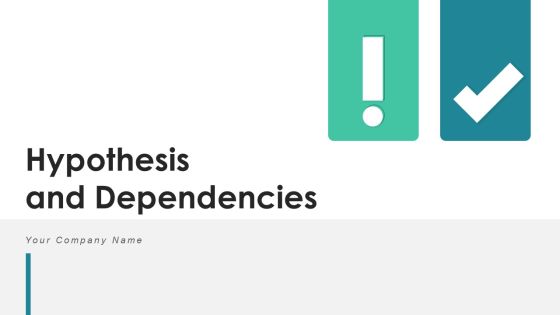 Hypothesis And Dependencies Arrows Technology Ppt PowerPoint Presentation Complete Deck With Slides