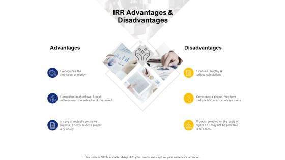 IRR Advantages And Disadvantages Ppt PowerPoint Presentation Summary Design Templates IRR Advantages And Disadvantages Ppt PowerPoint Presentation Summary Design Templates