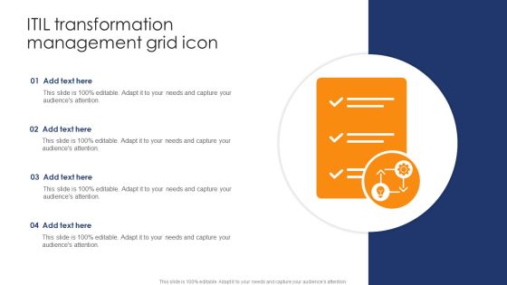 ITIL Transformation Management Grid Icon Rules PDF