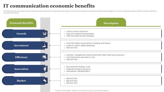 IT Communication Economic Benefits Information PDF
