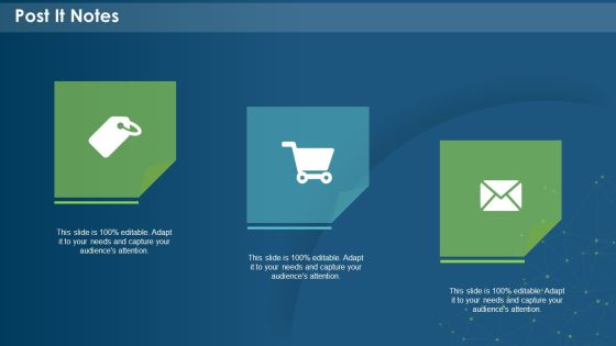IT Development Company Pitch Deck Post It Notes Structure PDF IT Development Company Pitch Deck Post It Notes Structure PDF