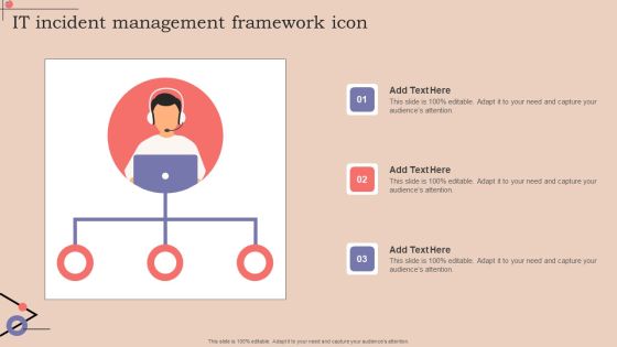 IT Incident Management Framework Icon Graphics PDF IT Incident Management Framework Icon Graphics PDF