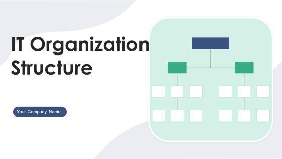 IT Organization Structure Ppt PowerPoint Presentation Complete Deck With Slides