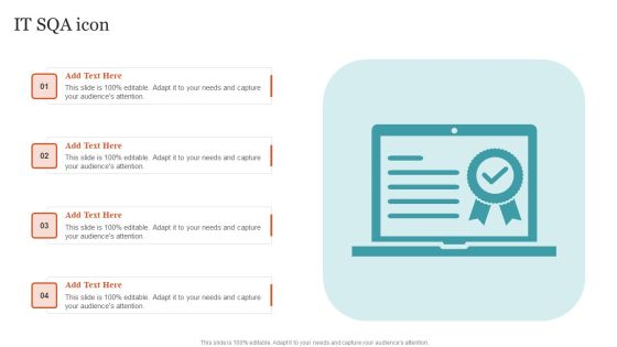 IT SQA Icon Ppt PowerPoint Presentation File Sample PDF IT SQA Icon Ppt PowerPoint Presentation File Sample PDF