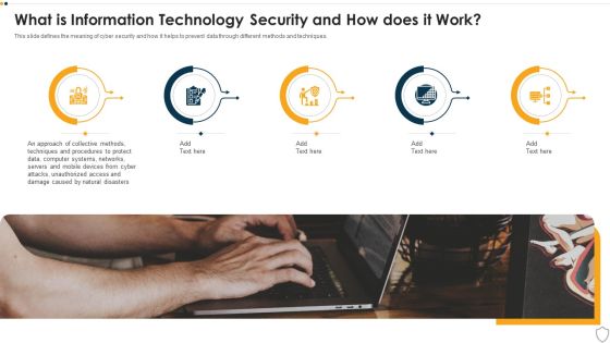IT Security What Is Information Technology Security And How Does IT Work Ppt Icon Smartart IT Security What Is Information Technology Security And How Does IT Work Ppt Icon Smartart