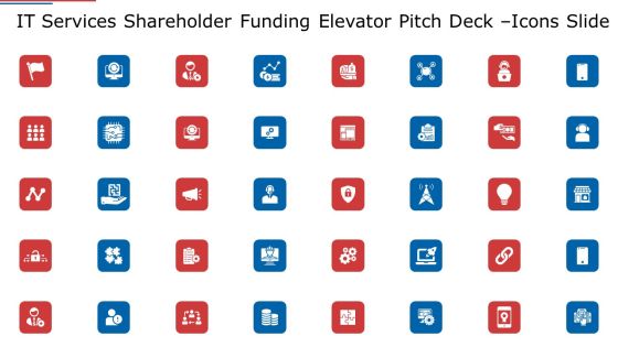 IT Services Shareholder Funding Elevator Pitch Deck Icons Slide Mockup PDF IT Services Shareholder Funding Elevator Pitch Deck Icons Slide Mockup PDF