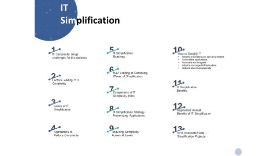 IT Simplification Strategy Ppt PowerPoint Presentation Icon Slide Portrait IT Simplification Strategy Ppt PowerPoint Presentation Icon Slide Portrait