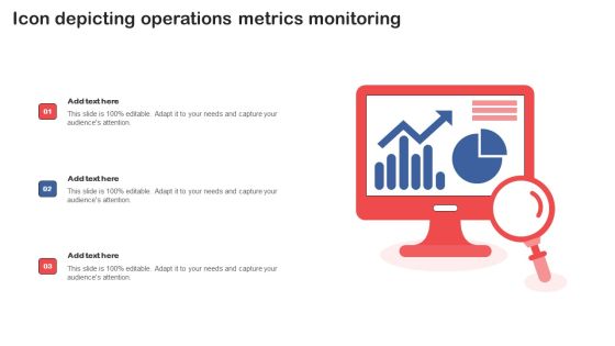 Icon Depicting Operations Metrics Monitoring Diagrams PDF Icon Depicting Operations Metrics Monitoring Diagrams PDF