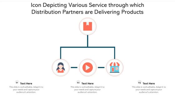 Icon Depicting Various Service Through Which Distribution Partners Are Delivering Products Ppt PowerPoint Presentation File Gallery PDF Icon Depicting Various Service Through Which Distribution Partners Are Delivering Products Ppt PowerPoint Presentation File Gallery PDF