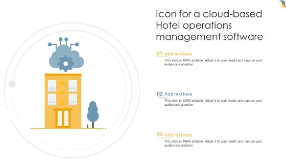 Icon For A Cloud-Based Hotel Operations Management Software Structure PDF Icon For A Cloud-Based Hotel Operations Management Software Structure PDF