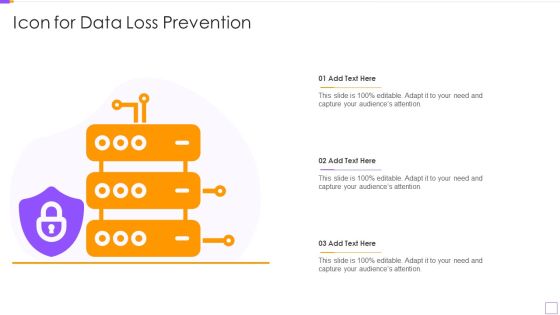 Icon For Data Loss Prevention Pictures PDF Icon For Data Loss Prevention Pictures PDF