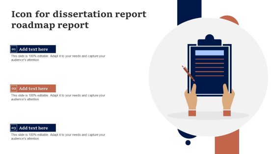Icon For Dissertation Report Roadmap Report Background PDF Icon For Dissertation Report Roadmap Report Background PDF