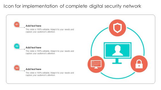 Icon For Implementation Of Complete Digital Security Network Professional PDF Icon For Implementation Of Complete Digital Security Network Professional PDF
