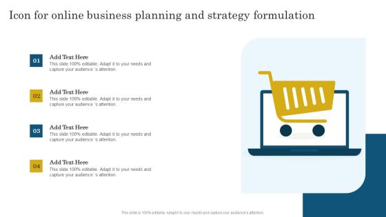 Icon For Online Business Planning And Strategy Formulation Microsoft PDF Icon For Online Business Planning And Strategy Formulation Microsoft PDF