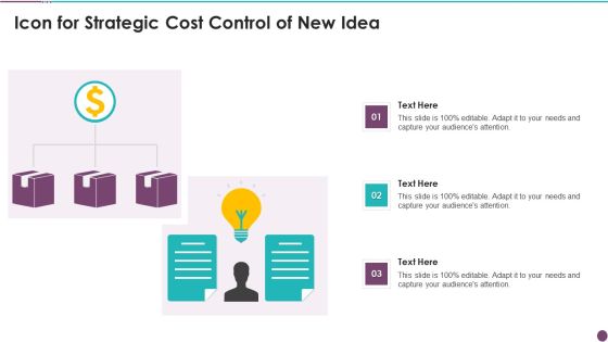 Icon For Strategic Cost Control Of New Idea Designs PDF Icon For Strategic Cost Control Of New Idea Designs PDF