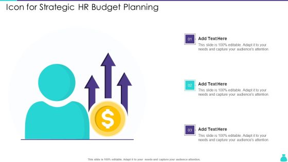 Icon For Strategic HR Budget Planning Ppt PowerPoint Presentation File Example Introduction PDF Icon For Strategic HR Budget Planning Ppt PowerPoint Presentation File Example Introduction PDF