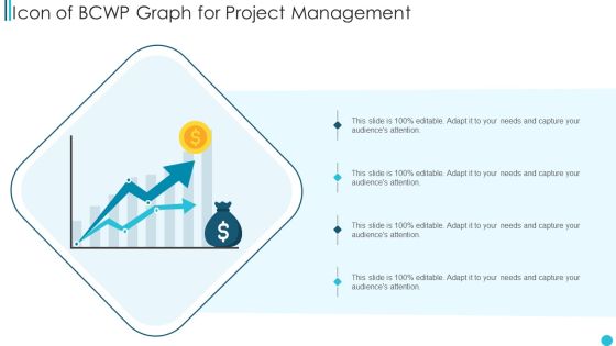 Icon Of BCWP Graph For Project Management Topics PDF