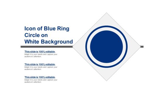 Icon Of Blue Ring Circle On White Background Ppt PowerPoint Presentation File Skills PDF Icon Of Blue Ring Circle On White Background Ppt PowerPoint Presentation File Skills PDF