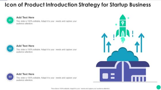 Icon Of Product Introduction Strategy For Startup Business Information PDF Icon Of Product Introduction Strategy For Startup Business Information PDF