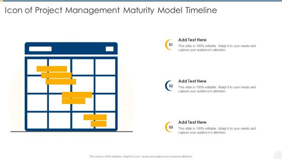Icon Of Project Management Maturity Model Timeline Pictures PDF Icon Of Project Management Maturity Model Timeline Pictures PDF