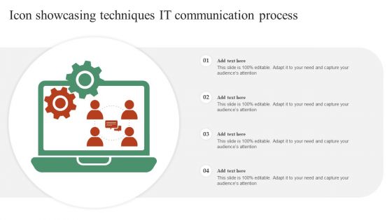Icon Showcasing Techniques IT Communication Process Guidelines PDF Icon Showcasing Techniques IT Communication Process Guidelines PDF