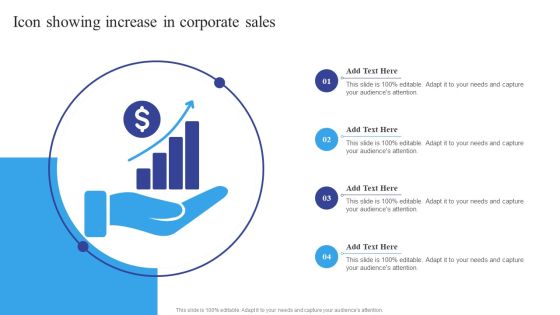 Icon Showing Increase In Corporate Sales Microsoft PDF Icon Showing Increase In Corporate Sales Microsoft PDF