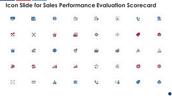 Icon Slide For Sales Performance Evaluation Scorecard Microsoft PDF Icon Slide For Sales Performance Evaluation Scorecard Microsoft PDF