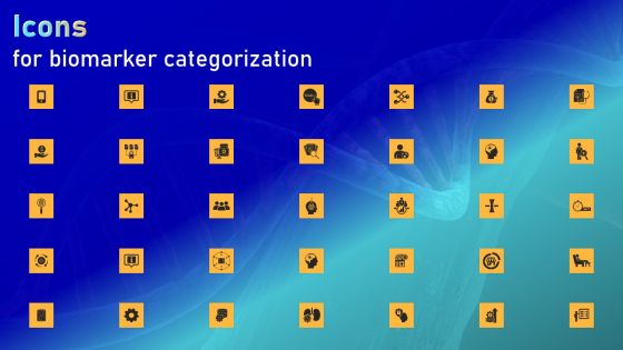 Icons For Biomarker Categorization Rules PDF Icons For Biomarker Categorization Rules PDF
