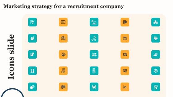 Icons Marketing Strategy For A Recruitment Company Professional PDF Icons Marketing Strategy For A Recruitment Company Professional PDF