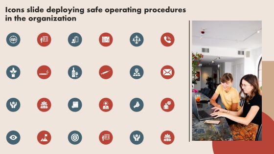 Icons Slide Deploying Safe Operating Procedures In The Organization Guidelines PDF Icons Slide Deploying Safe Operating Procedures In The Organization Guidelines PDF