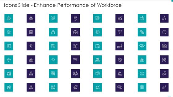 Icons Slide Enhance Performance Of Workforce Brochure PDF Icons Slide Enhance Performance Of Workforce Brochure PDF