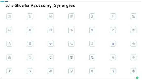 Icons Slide For Assessing Synergies Ppt PowerPoint Presentation Rules PDF Icons Slide For Assessing Synergies Ppt PowerPoint Presentation Rules PDF