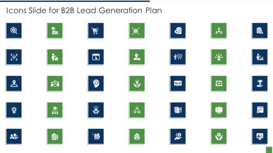 Icons Slide For B2b Lead Generation Plan Rules PDF Icons Slide For B2b Lead Generation Plan Rules PDF