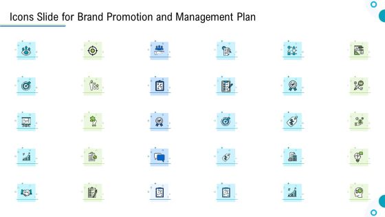 Icons Slide For Brand Promotion And Management Plan Information PDF Icons Slide For Brand Promotion And Management Plan Information PDF