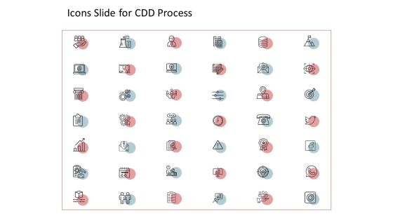 Icons Slide For CDD Process Ppt Icon Graphics PDF Icons Slide For CDD Process Ppt Icon Graphics PDF