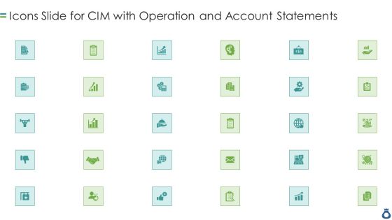 Icons Slide For CIM With Operation And Account Statements Introduction PDF Icons Slide For CIM With Operation And Account Statements Introduction PDF