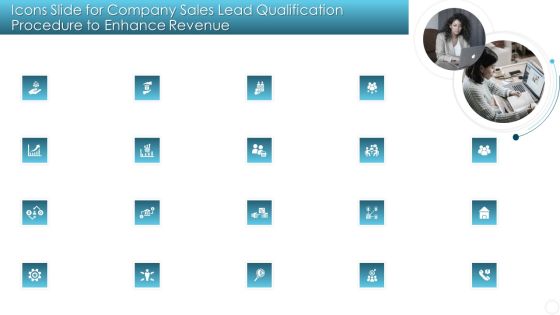 Icons Slide For Company Sales Lead Qualification Procedure To Enhance Revenue Professional PDF Icons Slide For Company Sales Lead Qualification Procedure To Enhance Revenue Professional PDF