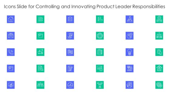Icons Slide For Controlling And Innovating Product Leader Responsibilities Elements PDF Sample PDF Icons Slide For Controlling And Innovating Product Leader Responsibilities Elements PDF Sample PDF