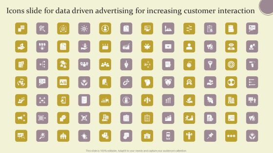 Icons Slide For Data Driven Advertising For Increasing Customer Interaction Ppt Slides Structure PDF Icons Slide For Data Driven Advertising For Increasing Customer Interaction Ppt Slides Structure PDF
