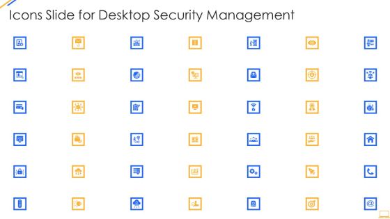 Icons Slide For Desktop Security Management Structure PDF Icons Slide For Desktop Security Management Structure PDF