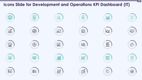 Icons Slide For Development And Operations KPI Dashboard IT Clipart PDF Icons Slide For Development And Operations KPI Dashboard IT Clipart PDF