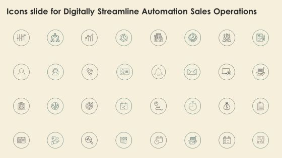 Icons Slide For Digitally Streamline Automation Sales Operations Demonstration PDF Icons Slide For Digitally Streamline Automation Sales Operations Demonstration PDF