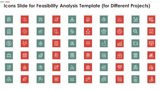 Icons Slide For Feasibility Analysis Template For Different Projects Professional PDF Icons Slide For Feasibility Analysis Template For Different Projects Professional PDF