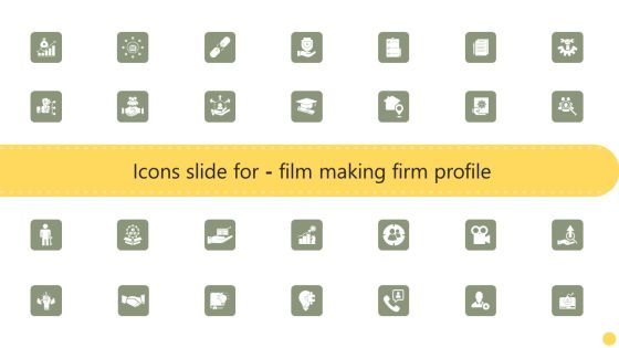 Icons Slide For Film Making Firm Profile Ppt PowerPoint Presentation File Professional PDF Icons Slide For Film Making Firm Profile Ppt PowerPoint Presentation File Professional PDF