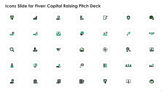 Icons Slide For Fiverr Capital Raising Pitch Deck Professional PDF Icons Slide For Fiverr Capital Raising Pitch Deck Professional PDF