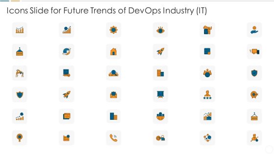 Icons Slide For Future Trends Of Devops Industry IT Guidelines PDF Icons Slide For Future Trends Of Devops Industry IT Guidelines PDF
